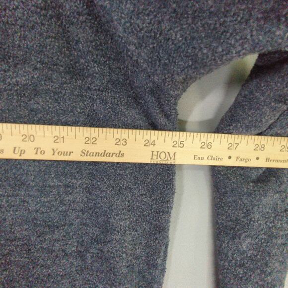 Barefoot Dreams Sweater Womens 2X Blue Gray Cozychic Lite Cardigan Pockets Hood - Picture 5 of 6